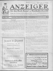 Oesterreichische Buchhändler-Correspondenz