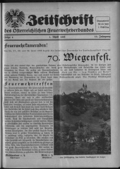 Zeitschrift d. Österr. Reichs-Verbandes f. Feuerwehr- und Rettungswesen