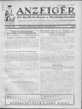 Oesterreichische Buchhändler-Correspondenz