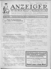 Oesterreichische Buchhändler-Correspondenz