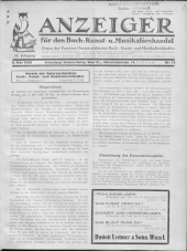 Oesterreichische Buchhändler-Correspondenz