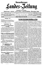 Vorarlberger Landes-Zeitung