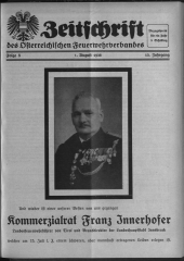 Zeitschrift d. Österr. Reichs-Verbandes f. Feuerwehr- und Rettungswesen