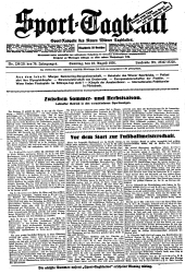 (Wiener) Sporttagblatt