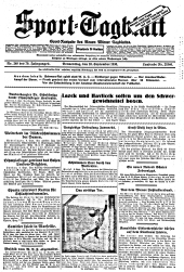 (Wiener) Sporttagblatt