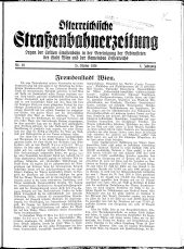 Österreichische Straßenbahnerzeitung