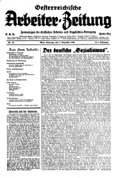 Österreichische Arbeiter-Zeitung