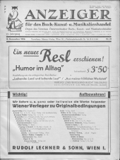 Oesterreichische Buchhändler-Correspondenz