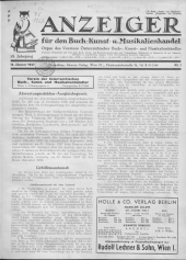 Oesterreichische Buchhändler-Correspondenz