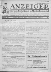 Oesterreichische Buchhändler-Correspondenz