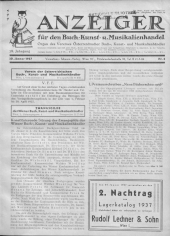 Oesterreichische Buchhändler-Correspondenz