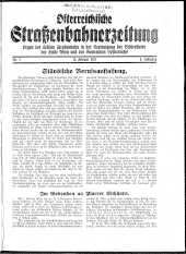 Österreichische Straßenbahnerzeitung