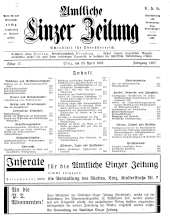 Amtliche Linzer Zeitung