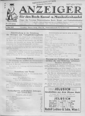 Oesterreichische Buchhändler-Correspondenz