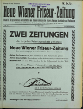 Neue Wiener Friseur-Zeitung
