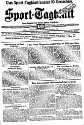 (Wiener) Sporttagblatt