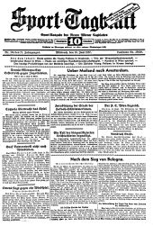 (Wiener) Sporttagblatt