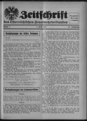 Zeitschrift d. Österr. Reichs-Verbandes f. Feuerwehr- und Rettungswesen