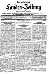 Vorarlberger Landes-Zeitung