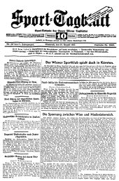 (Wiener) Sporttagblatt