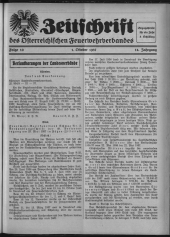 Zeitschrift d. Österr. Reichs-Verbandes f. Feuerwehr- und Rettungswesen