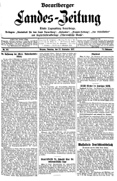 Vorarlberger Landes-Zeitung