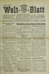 (Neuigkeits) Welt Blatt