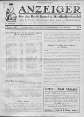 Oesterreichische Buchhändler-Correspondenz