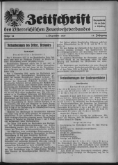 Zeitschrift d. Österr. Reichs-Verbandes f. Feuerwehr- und Rettungswesen