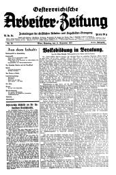 Österreichische Arbeiter-Zeitung