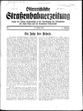 Österreichische Straßenbahnerzeitung