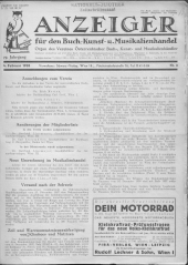 Oesterreichische Buchhändler-Correspondenz