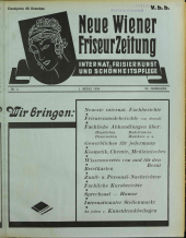 Neue Wiener Friseur-Zeitung
