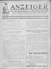 Oesterreichische Buchhändler-Correspondenz