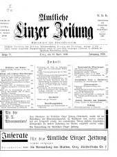 Amtliche Linzer Zeitung