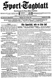 (Wiener) Sporttagblatt