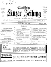 Amtliche Linzer Zeitung