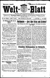 (Neuigkeits) Welt Blatt