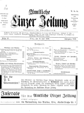 Amtliche Linzer Zeitung