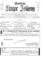 Amtliche Linzer Zeitung