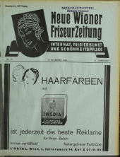 Neue Wiener Friseur-Zeitung