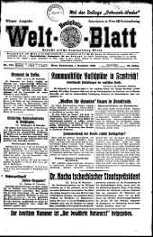 (Neuigkeits) Welt Blatt