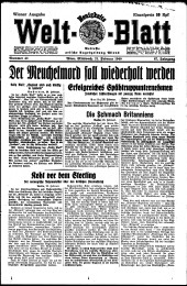 (Neuigkeits) Welt Blatt