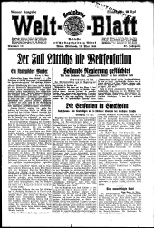 (Neuigkeits) Welt Blatt