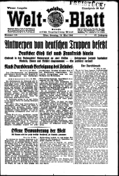 (Neuigkeits) Welt Blatt