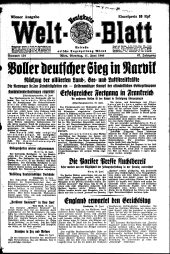 (Neuigkeits) Welt Blatt
