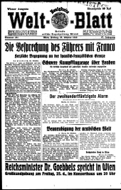 (Neuigkeits) Welt Blatt