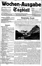 Neues Wiener Tagblatt (Wochen-Ausgabei)