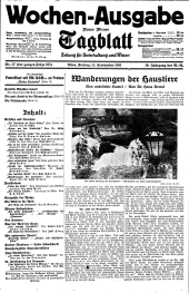 Neues Wiener Tagblatt (Wochen-Ausgabei)