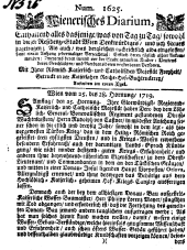 Wiener Zeitung 17190225 Seite: 1